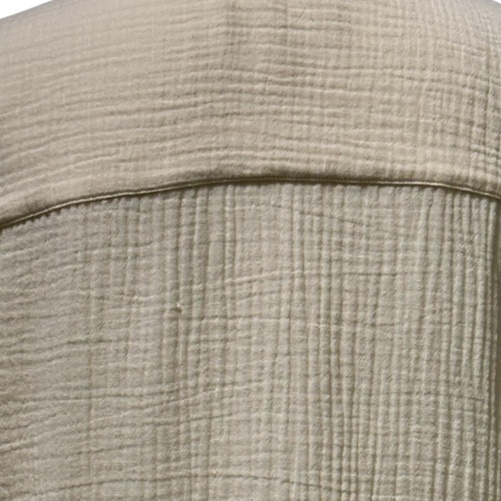 SOFT SURROUNDINGS - SIZE MEDIUM - BUTTER YELLOW GAUZE LIKE FABRIC - TUNIC B11 - Picture 8 of 12